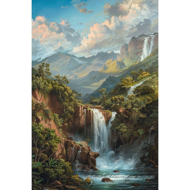 Natural Scenery Painting Canvas